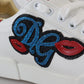 Dolce & Gabbana Sparkling White Portofino Sneakers