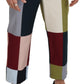 Dolce & Gabbana Stunning Multicolor Patchwork Pants