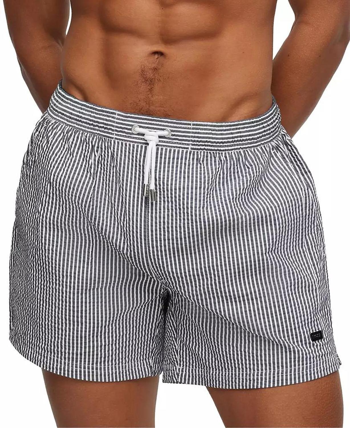 Men's Seersucker Swim Shorts