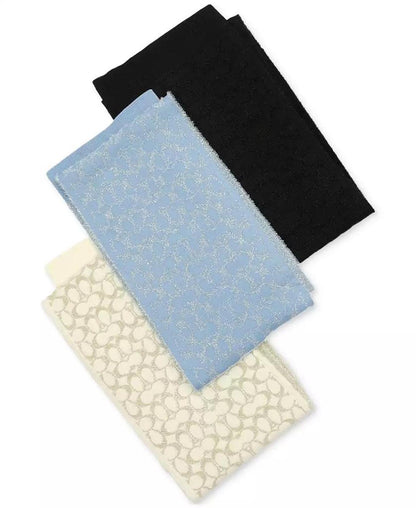 Women's Signature C Metallic Muffler Scarf