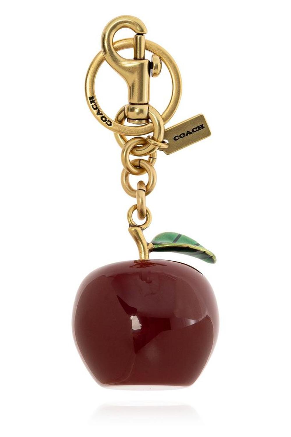 Coach Small Apple Bag Charm
