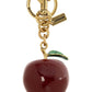 Coach Small Apple Bag Charm