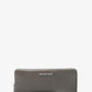 Large Pebbled Leather Continental Wallet