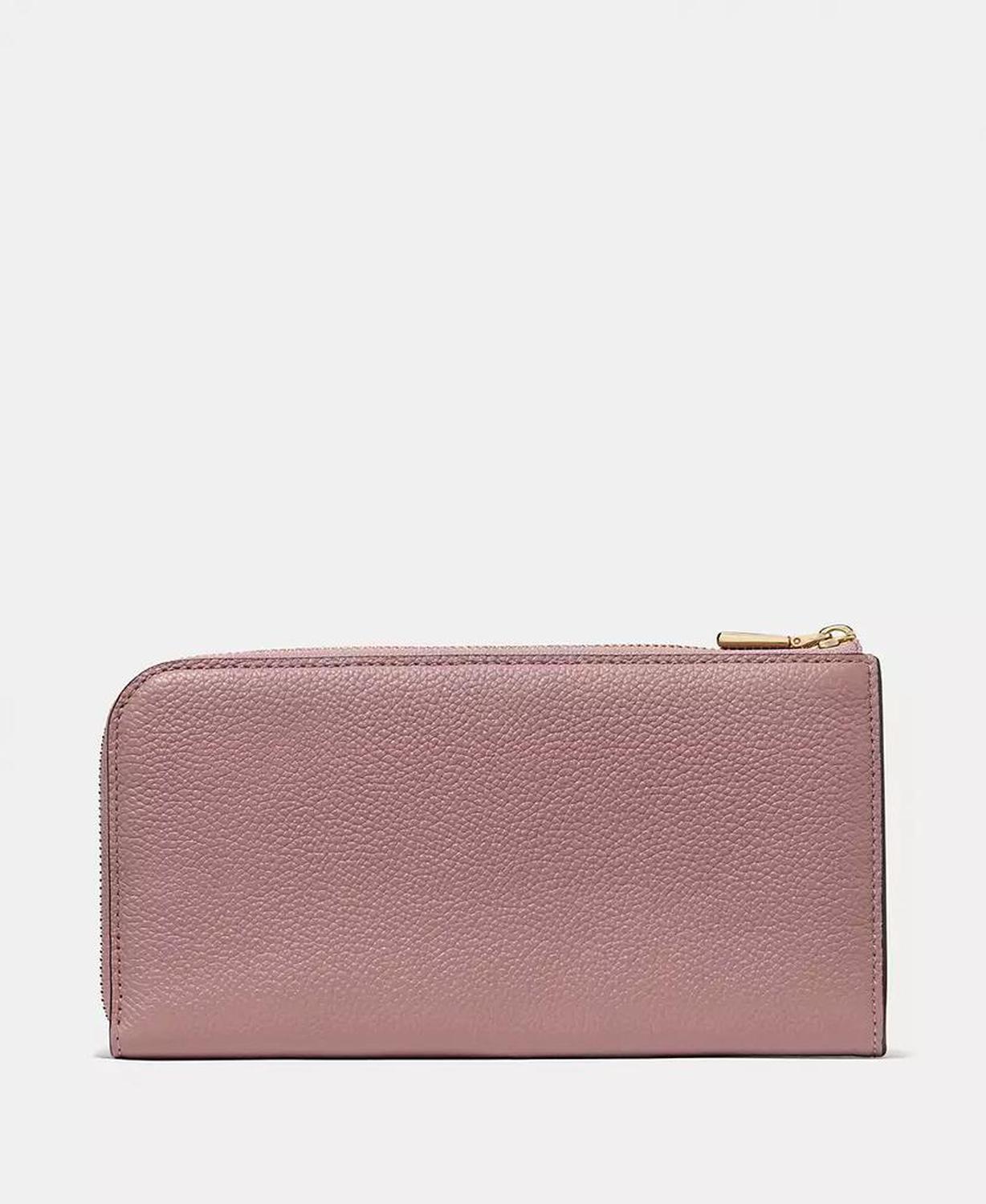 Devin Pebbled Leather Mini Slim Bifold Wallet