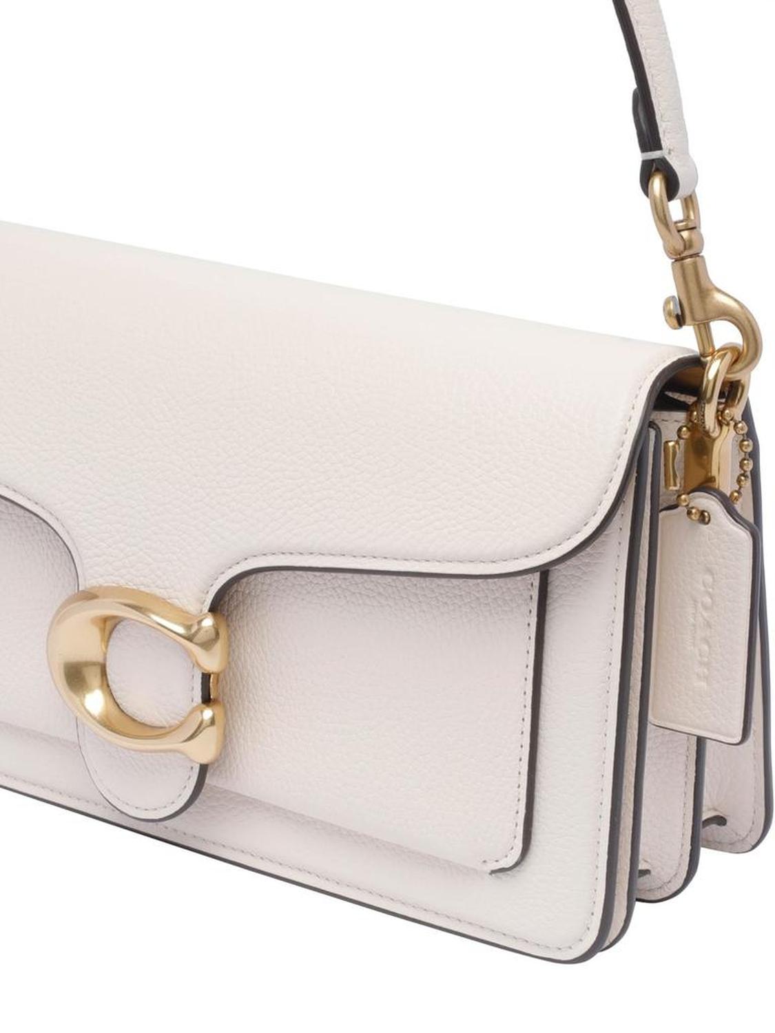 Coach Tabby 26 Logo Plaque Shoulder Bag