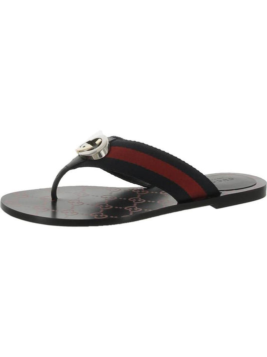 Core GG Womens Leather Flip-Flops