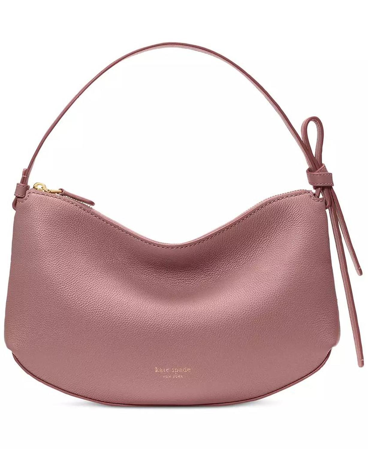 Loop Medium Pebbled Leather Shoulder Bag