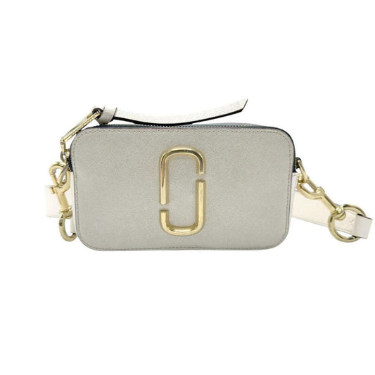 Navy  Leather Shoulder Bag (Pre-Owned)