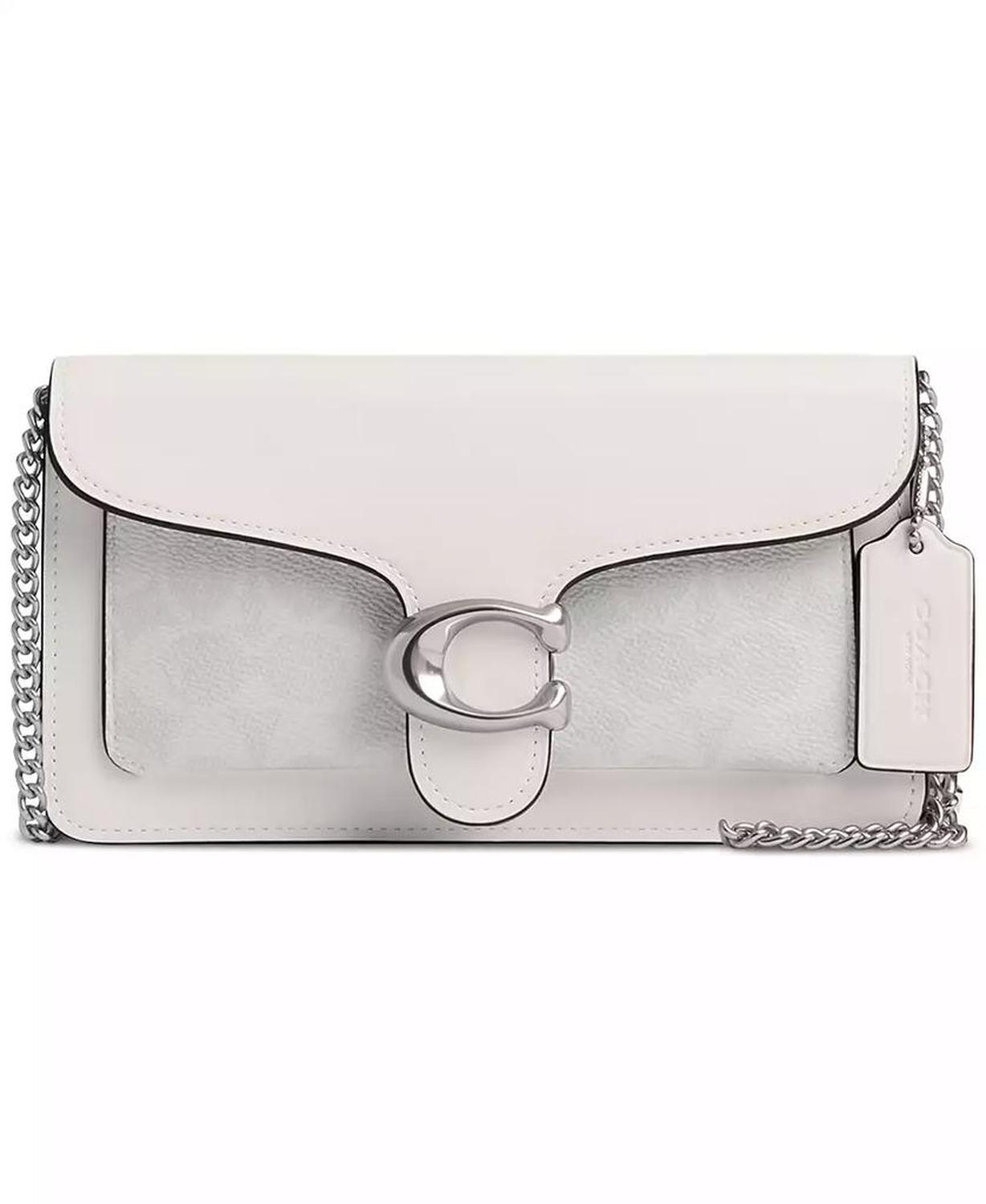 Tabby Chain Clutch in Signature Canvas