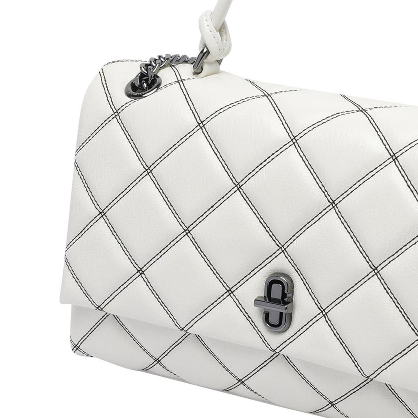Marc Jacobs The Bi-Color Quilted Dual Convertible Shoulder Bag