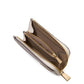 Devin Colorblocked Saffiano Leather Zip Card Case
