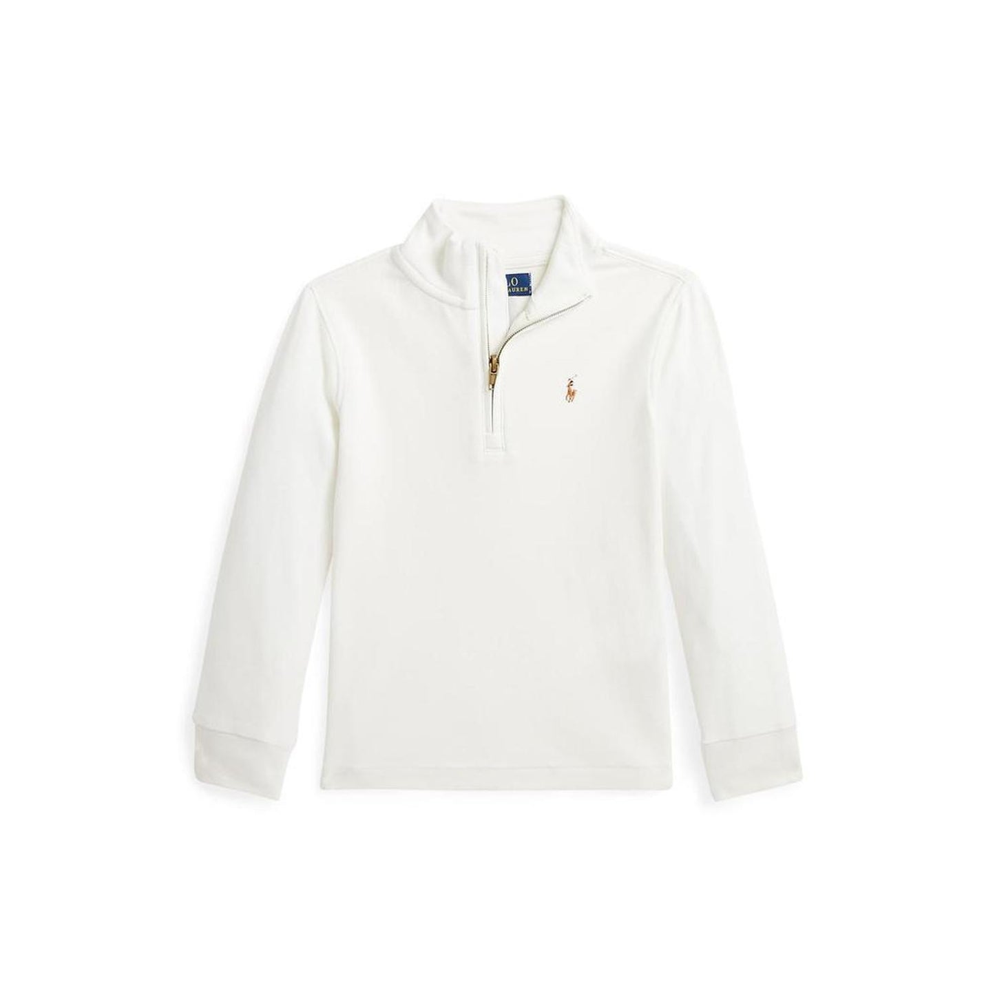 Cotton Interlock Quarter-Zip Pullover (Toddler/Little Kids)