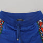 Dolce & Gabbana Elegant Multicolor Printed Cotton Shorts