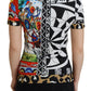 Dolce & Gabbana Elegant Multicolor Cotton Casual Tee