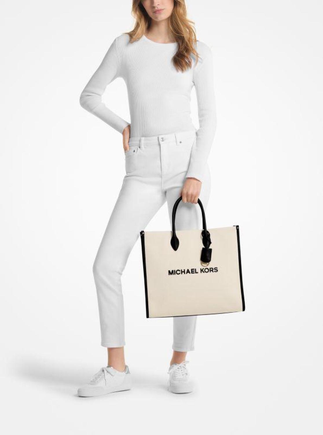Mirella Large Canvas Tote Bag