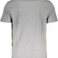 Plein Sport Gray Cotton Men T-Shirt