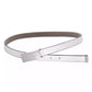 Micheal Kors Women's Plaque Leather Belt