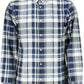 Gant Blue Cotton Men Shirt