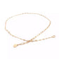 Women's Molten Metal Chain Belt