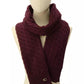 Soft Rib Cable Knit Scarf