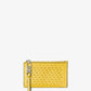Empire Small Woven Leather Card Case