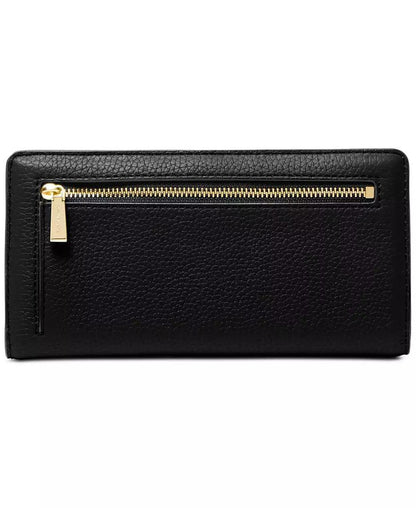 Bryant Large Slim Leather Snap Wallet