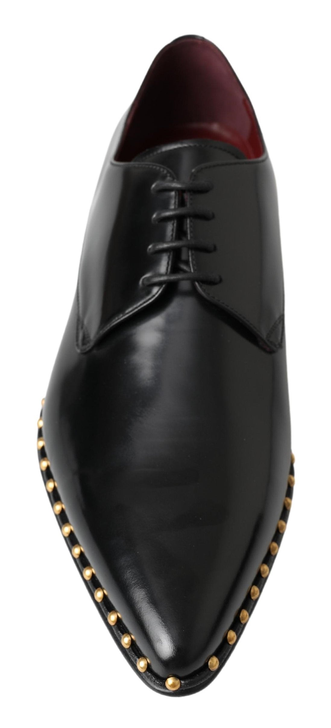 Dolce & Gabbana Elegant Studded Derby Formal Shoes Dolce & Gabbana Elegant Studded Derby Formal Shoes