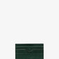 Hudson Crocodile-Embossed Leather Card Case
