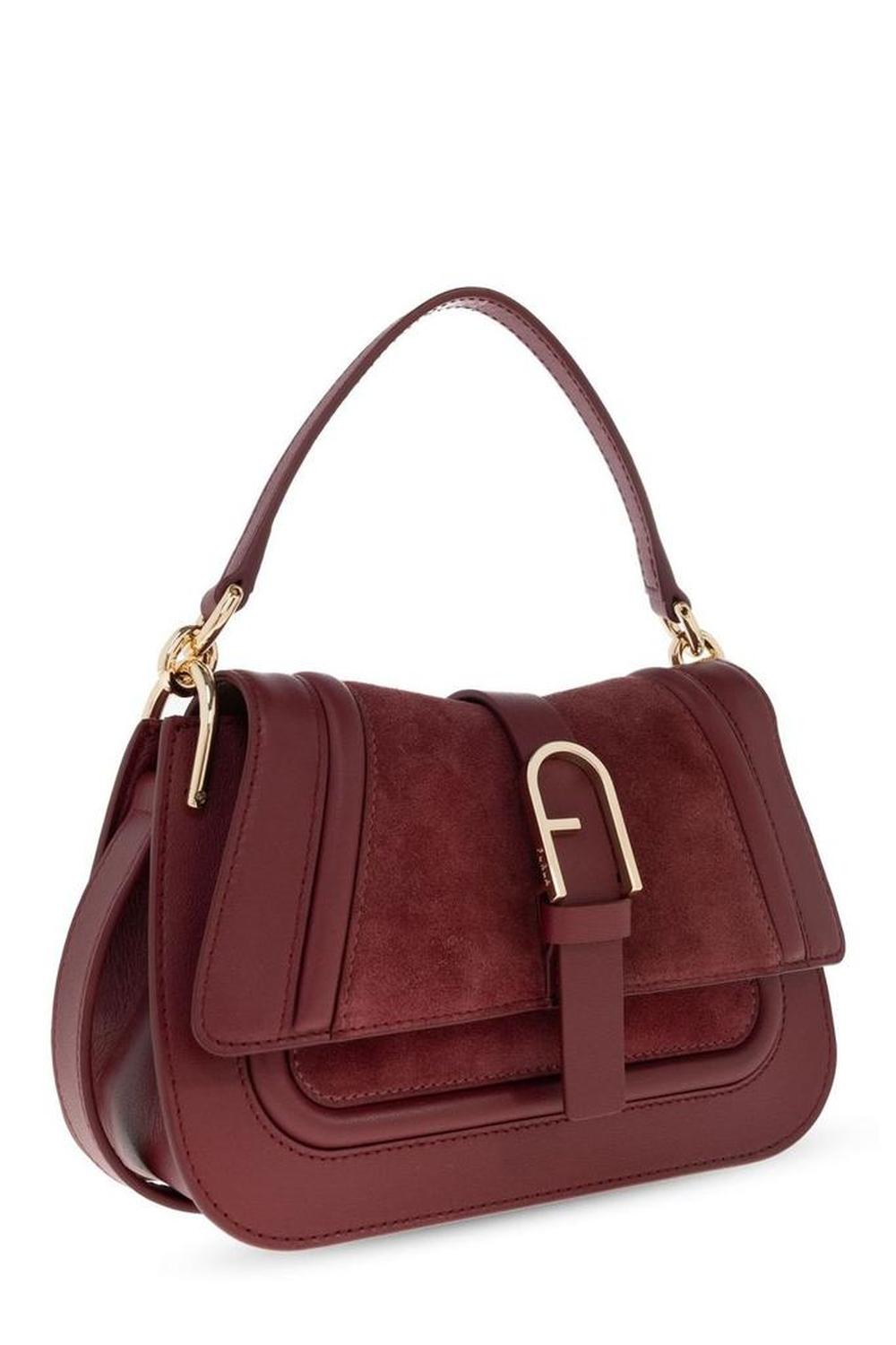 Furla Flow Mini Foldover Top Handbag
