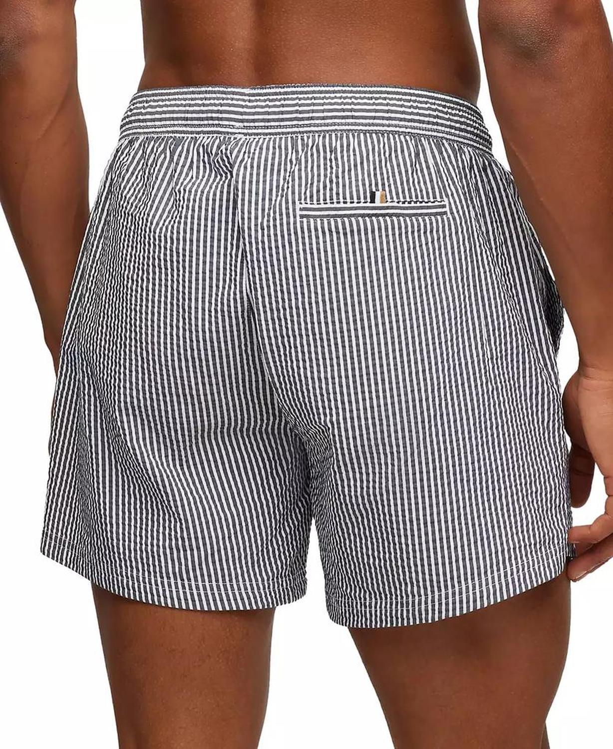Men's Seersucker Swim Shorts