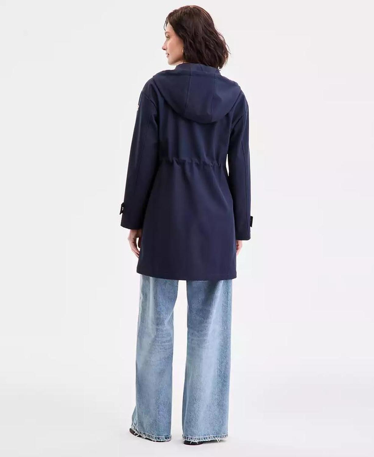 Women's Hooded Anorak Softshell Coat, P/XXS-XX