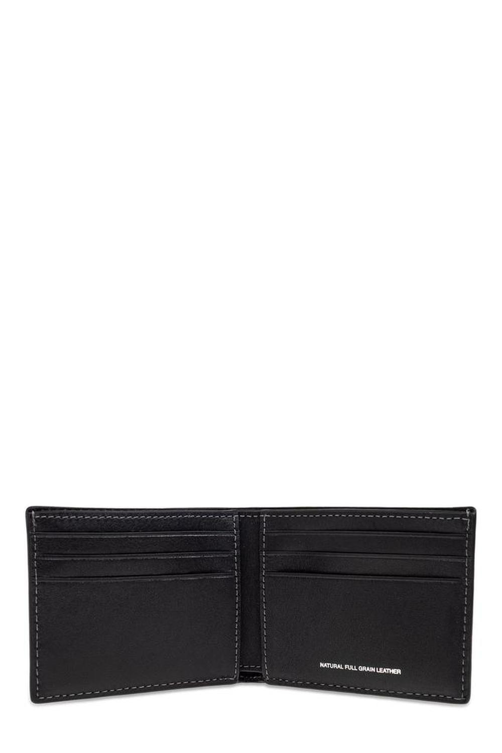 Coach Logo Embossed Slim Billfold Wallet