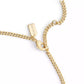 Two-Tone Signature Carabiner Heart Pendant Necklace