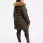 Plus Size Faux-Fur-Trim Hooded Puffer Coat, Exclusively at Macy's