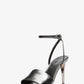 Elyse Crackled Metallic Leather Sandal