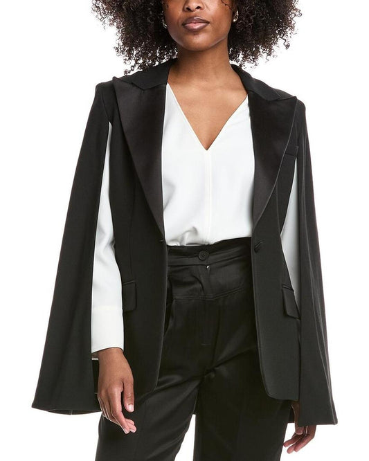 Sable Tuxedo Cape Blazer