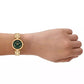 Women's Laney Three-Hand Gold-Tone Stainless Steel Watch, 30mm