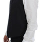 Dolce & Gabbana Elegant Gray Wool Blend Dress Vest
