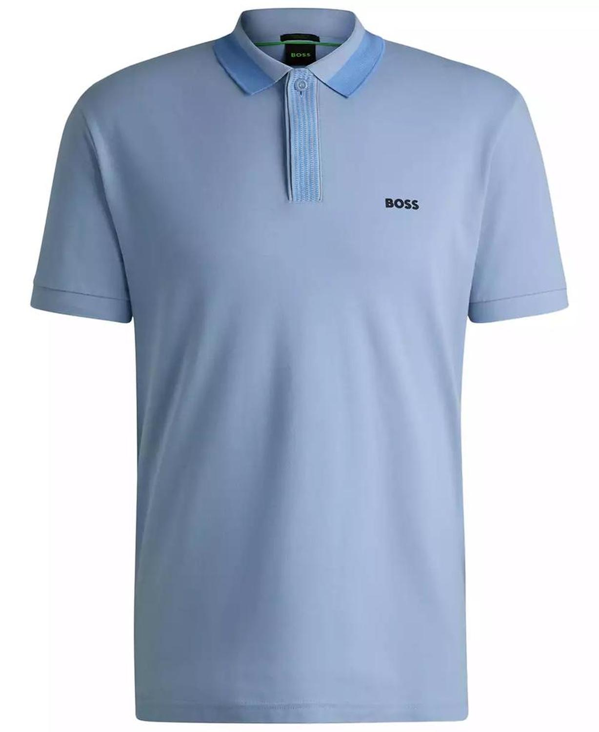 Men's Contrast Logo Polo Shirt