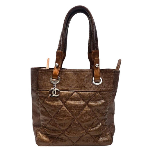 Chanel Paris Biarritz  Canvas Tote Bag (Pre-Owned)