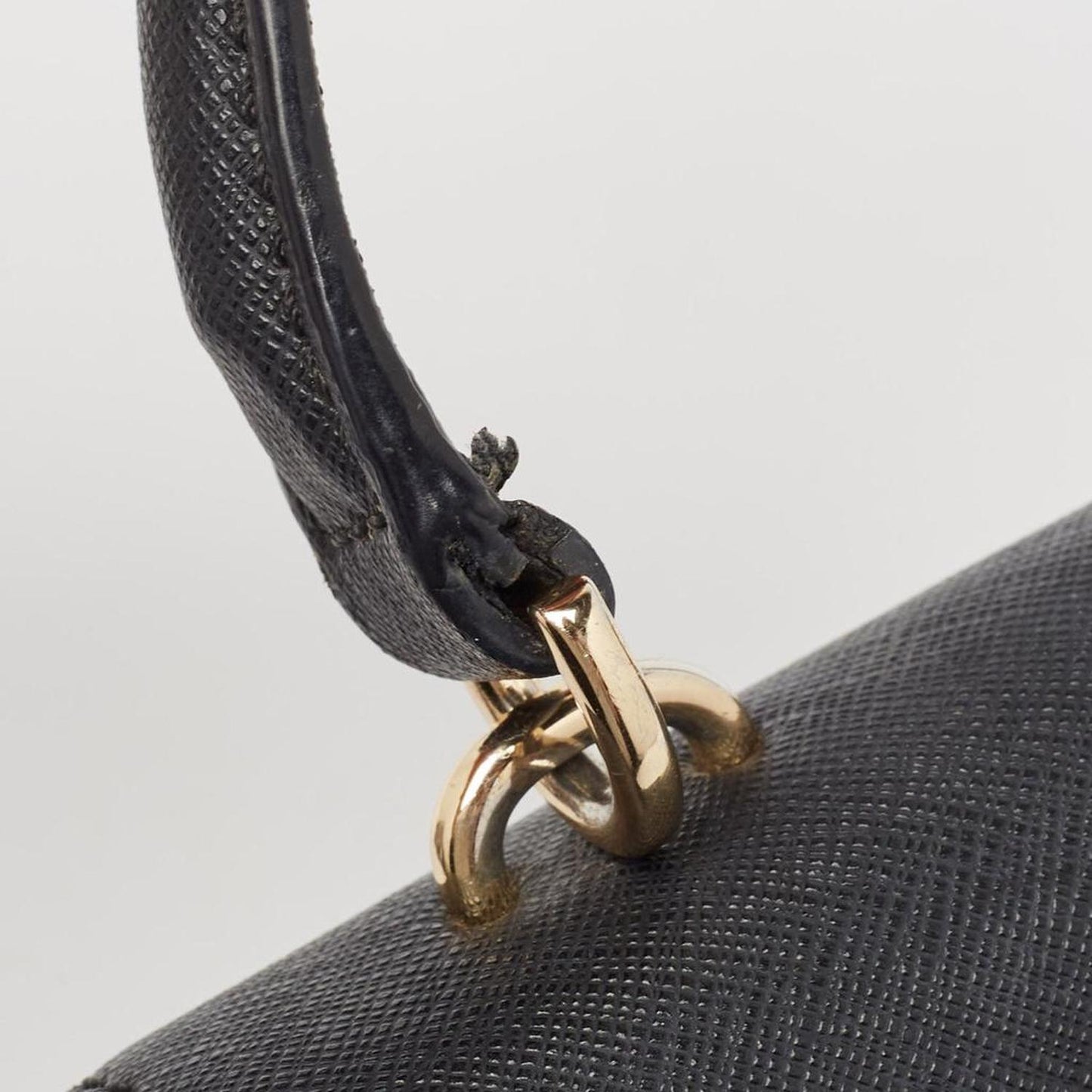 Leather Mini Ava Top Handle Bag