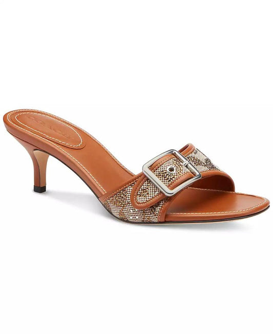 Women's Margot Crystal Signature Jacquard Sandals
