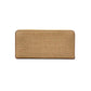 Michael Kors Jet Set Large Camel Animal Print Leather Continental Wrist Wallet