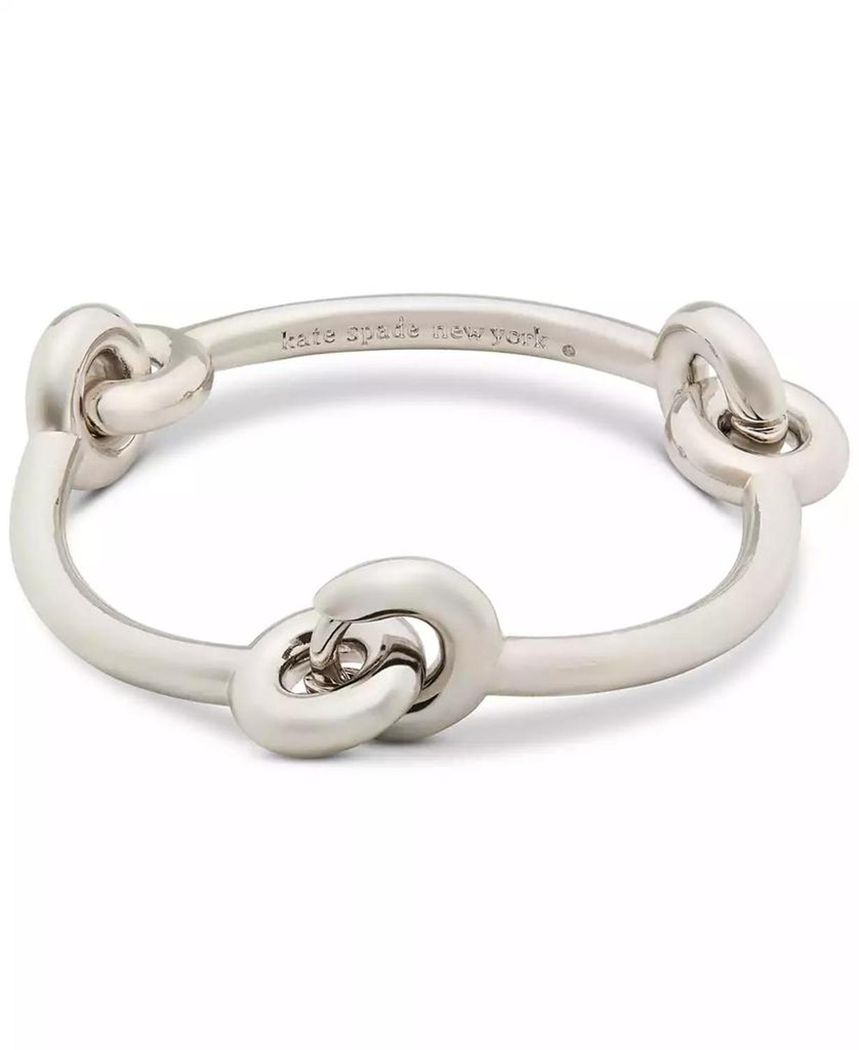 Interlock Bangle Bracelet