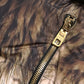 Dolce & Gabbana Parka Brown Full Zip Hooded Long Coat Jacket