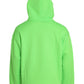 Dolce & Gabbana Neon Green Hooded Top Pullover Sweater