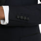 Dolce & Gabbana Dark Blue MARTINI Wool Formal 3 Piece Suit