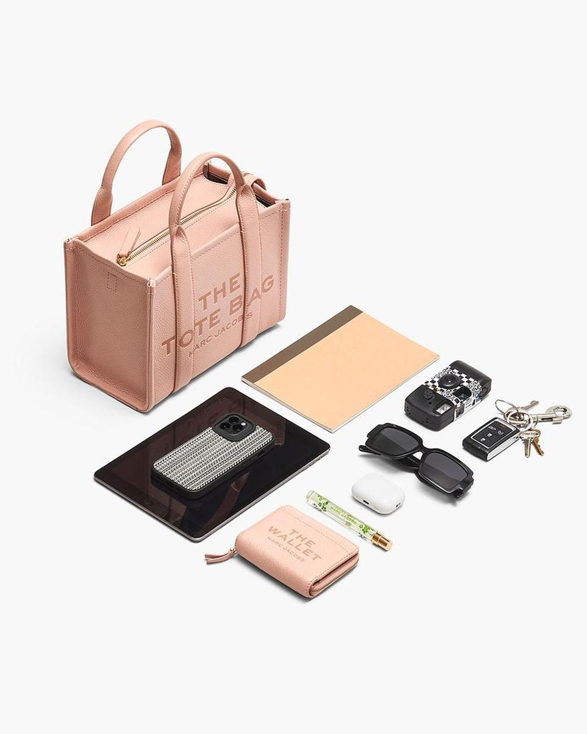 The Crystal Denim Small Tote Bag