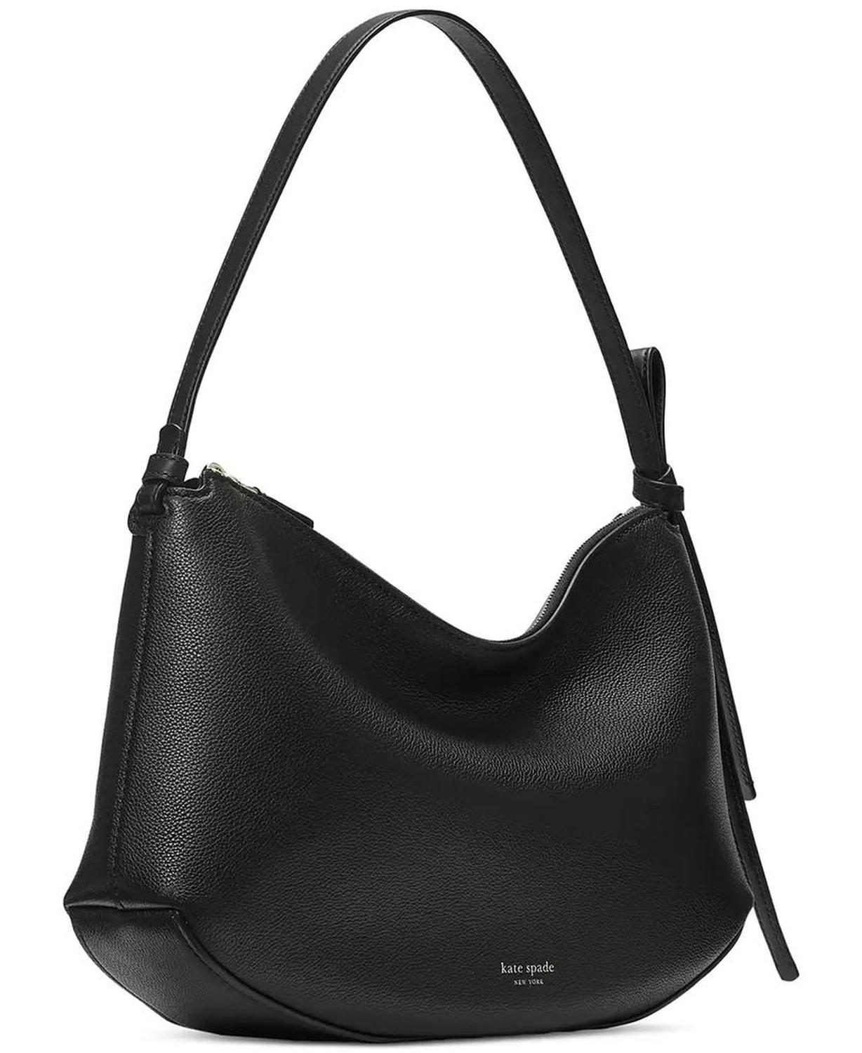 Loop Large Pebbled Leather Shoulder Bag