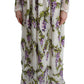 Dolce & Gabbana Elegant Maxi A-line Long Sleeve Dress